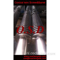 Tungsten Carbide Twin Screw Barrel Conische Extrusie